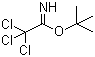 structure of CAS# 98946-18-0, tert-Butyl 2,2,2-trichloroacetimidate;TBTA