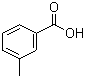 结构式 CAS# 99-04-7, 间甲基苯甲酸