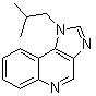 结构式 CAS# 99010-24-9, 1-异丁基-1H-咪唑并[4,5-c]喹啉