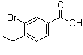 结构式 CAS# 99070-17-4, 3-溴-4-异丙基苯甲酸