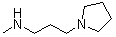 N-Methyl-1-pyrrolidinepropanamine molecular structure (CAS 99114-68-8)