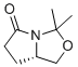 (S)-3,3-Dimethyltetrahydropyrrolo[1,2-c]oxazol-5(3H)-one molecular structure (CAS 99208-71-6)