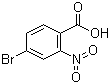 结构式 CAS# 99277-71-1, 4-溴-2-硝基苯甲酸