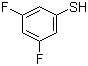 structure of CAS# 99389-26-1, 3,5-Difluorothiophenol