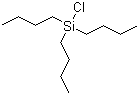 structure of CAS# 995-45-9, Tributylchlorosilane;Chlorotributylsilane