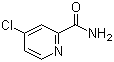 结构式 CAS# 99586-65-9, 4-氯吡啶-2-甲酰胺
