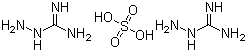 Aminoguanidine hemisulfate molecular structure (CAS 996-19-0)
