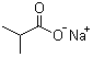 结构式 CAS# 996-30-5, 异丁酸钠盐