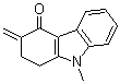 1,2,3,4-Tetrahydro-9-methyl-3-methylene-9H-carbazol-4-one molecular structure (CAS 99614-64-9)