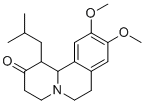 1-Isobutyl-9,10-dimethoxy-3,4,6,7-tetrahydro-1H-pyrido[2,1-a]isoquinolin-2(11bH)-one molecular structure (CAS 99672-64-7)
