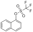 结构式 CAS# 99747-74-7, 1-萘基三氟甲烷磺酸酯
