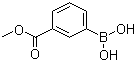 structure of CAS# 99769-19-4, 3-Methoxycarbonylphenylboronic acid;Methyl 3-boronobenzoate