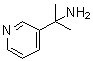 alpha,alpha-Dimethyl-3-pyridinemethanamine molecular structure (CAS 99980-40-2)